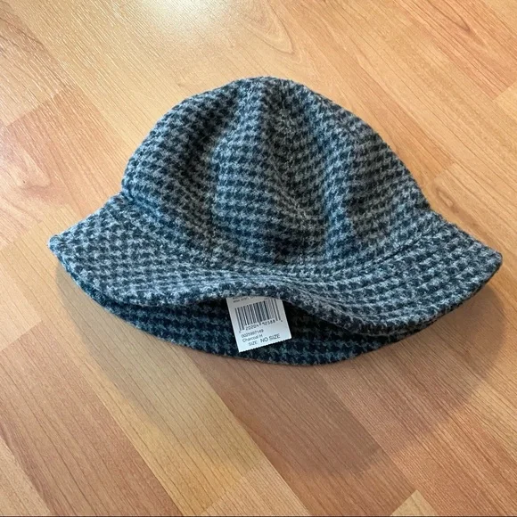 NWT Lauren Ralph Lauren Tweed Wool Bucket Hat Polo Ralph Lauren Cotton Twill Patchwork | Mercari main image 2